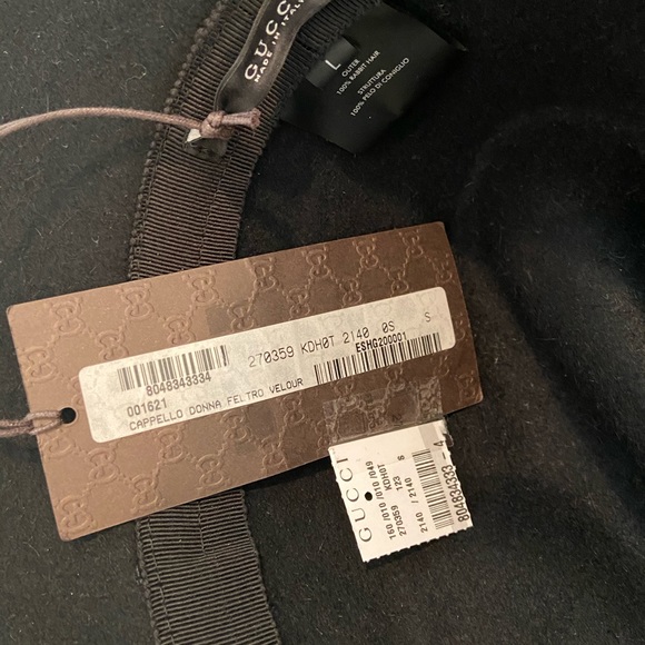 COPY - Gucci Rabbit Fur Hat - Picture 7 of 7